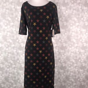 NWT XL star studded LuLaRoe Julia